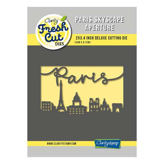 Paris Skyscape Fresh Cut Die