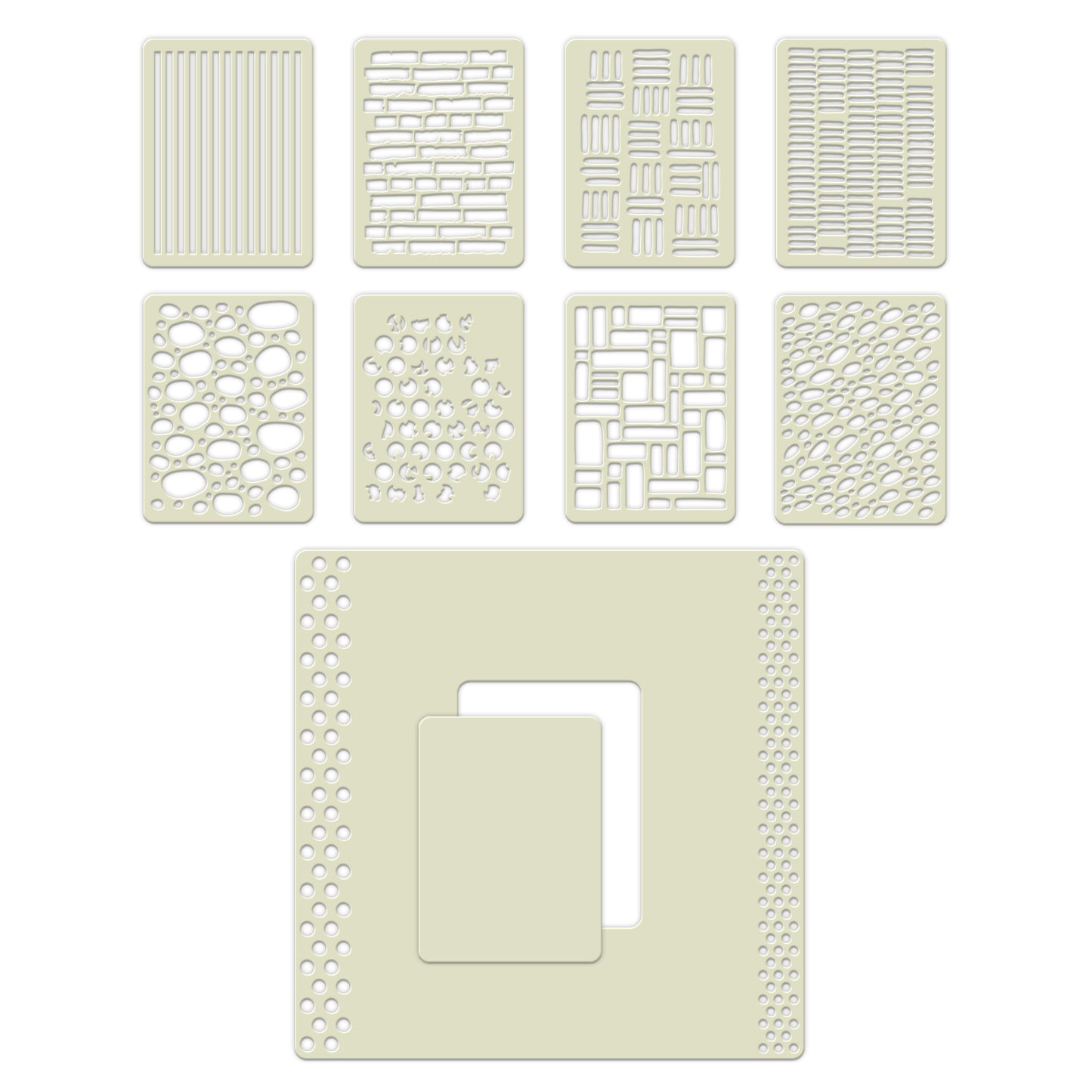 Wee Pattern Stencils & Stencil Mate - DOUBLE LOYALTY POINTS
