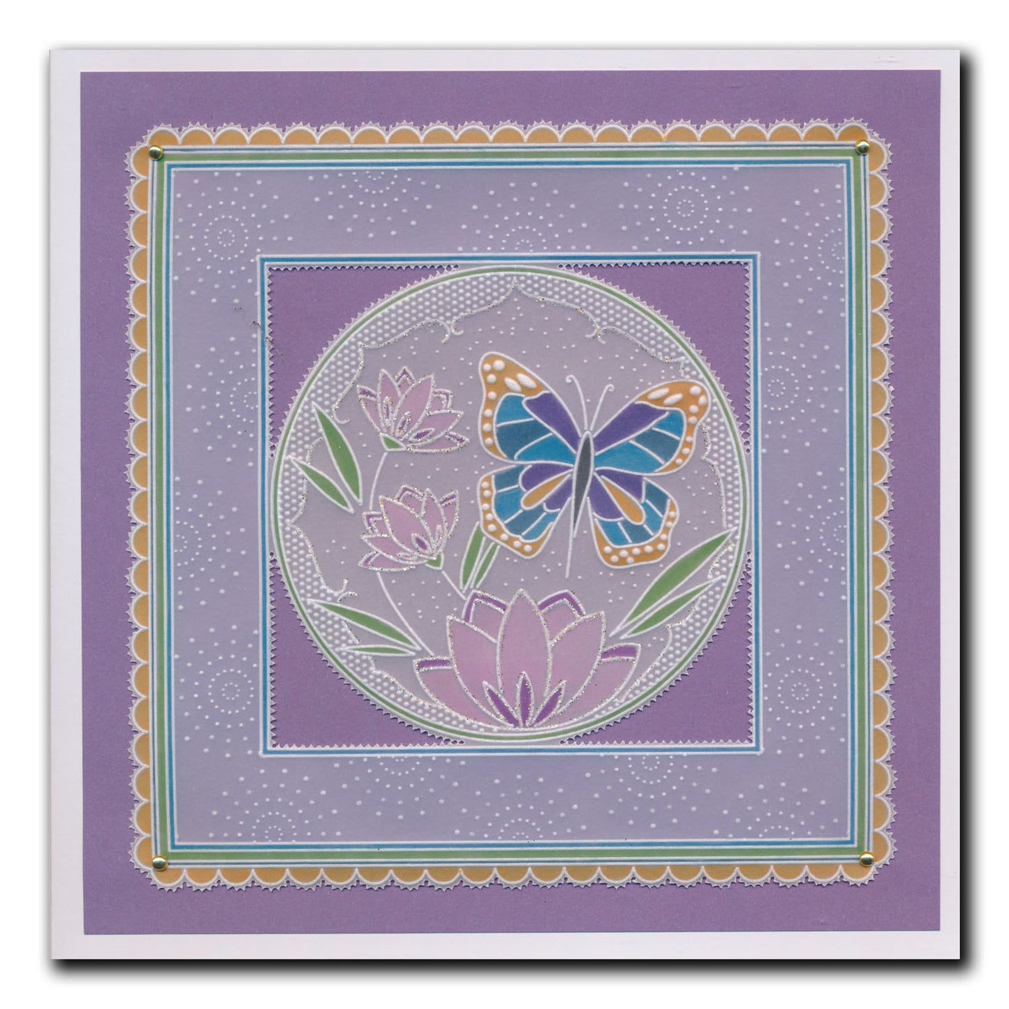 Barbara's SHAC Japanese Flowers & Butterflies Complete Groovi Plate Collection