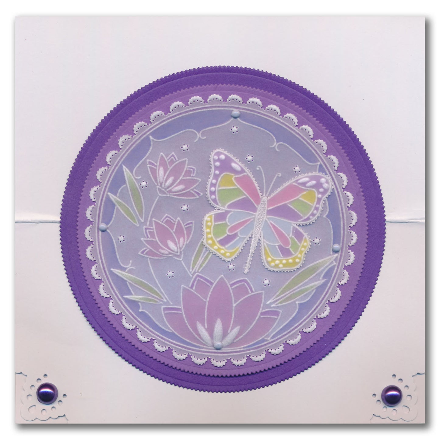 Barbara's SHAC Japanese Flowers & Butterflies Complete Groovi Plate Collection
