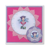 Josie's Circular (Diagonal) Lace Duet A5 Square Groovi Grid Collection