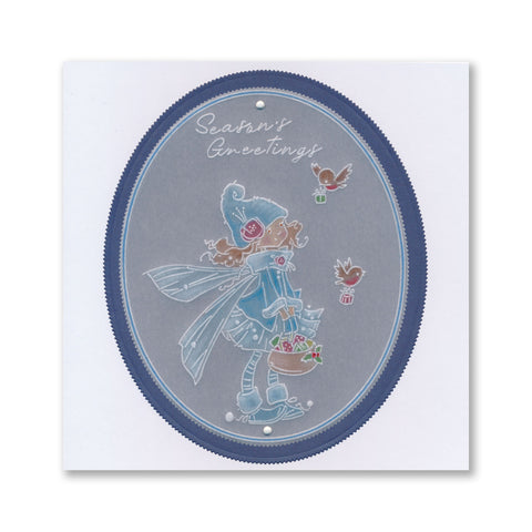 Melody - Pixie Poppet A6 Square Groovi Plate