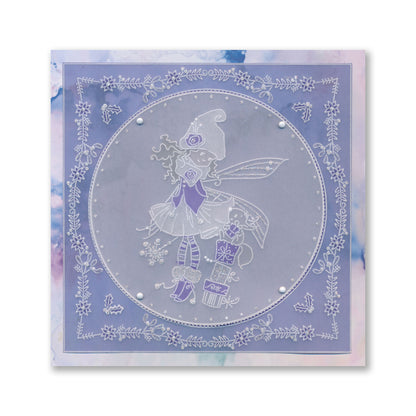 Pixie Poppets A6 Square Groovi Plate Collection