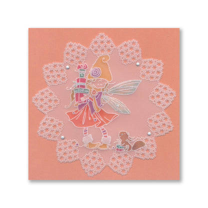 Pixie Poppets A6 Square Groovi Plate Collection