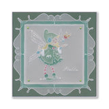 Pixie Poppets A6 Square Groovi Plate Collection