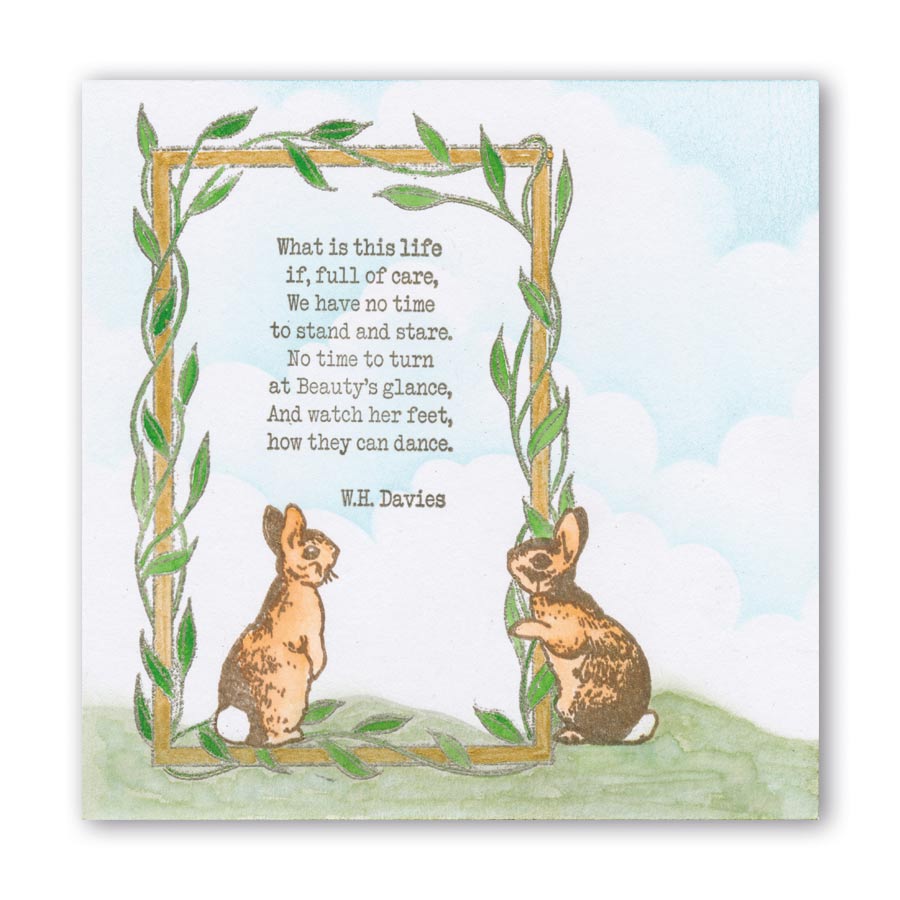 Poetry Set 2 - Life A6 Stamp Trio