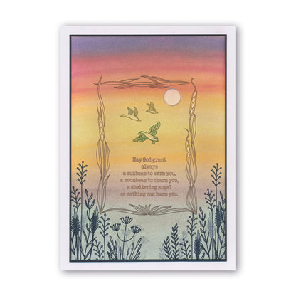 Poetry Set 1 - Serenity A6 Stamp Trio