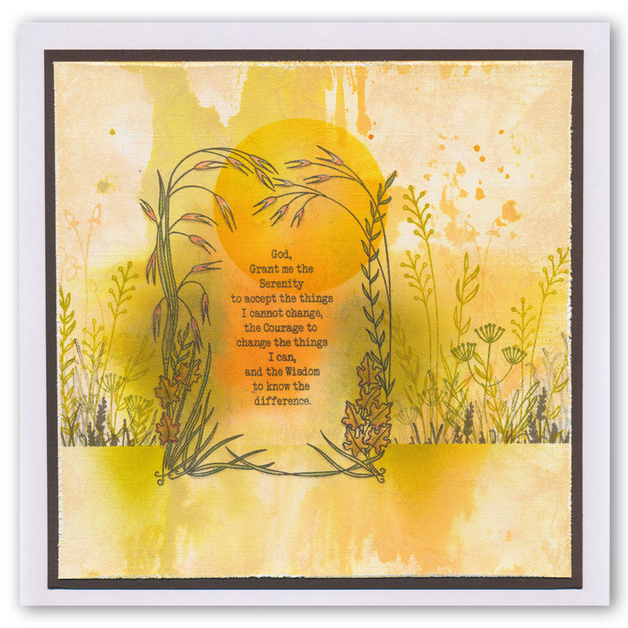 Serenity Prayer A6 Stamp Set