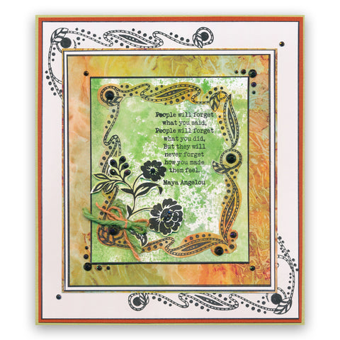 Poetry Set 4 - Happiness A6 Stamp Trio