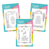 Poetry Set 1 - Serenity A6 Stamp Trio