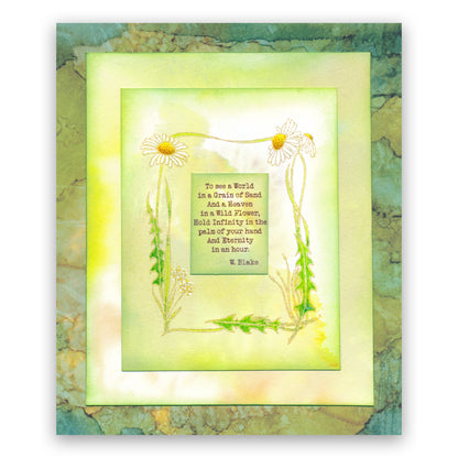 Poetry Set 3 - Kiss of the Sun A6 Stamp Trio