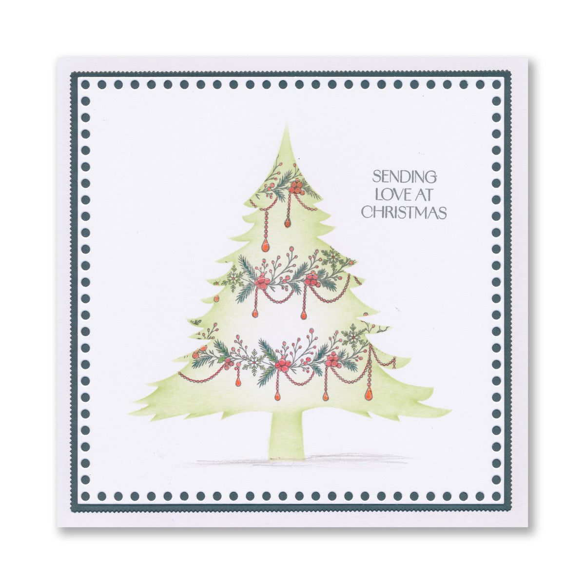 Barbara's Christmas Animals - Polar Bears A6 Stamp & Mask Set