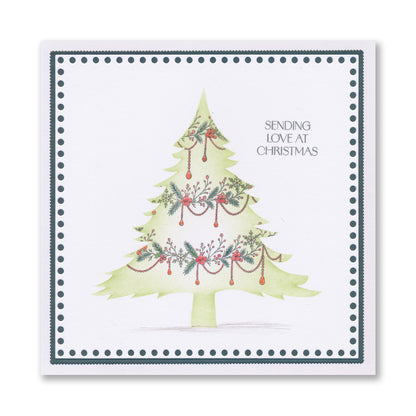 Barbara's Christmas Animals - Polar Bears A6 Stamp & Mask Set