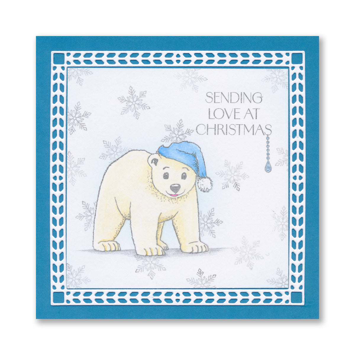 Barbara's Christmas Animals A6 Stamp & Mask Collection with FREE GIFT A6 Embedder Stencil Worth £4.99