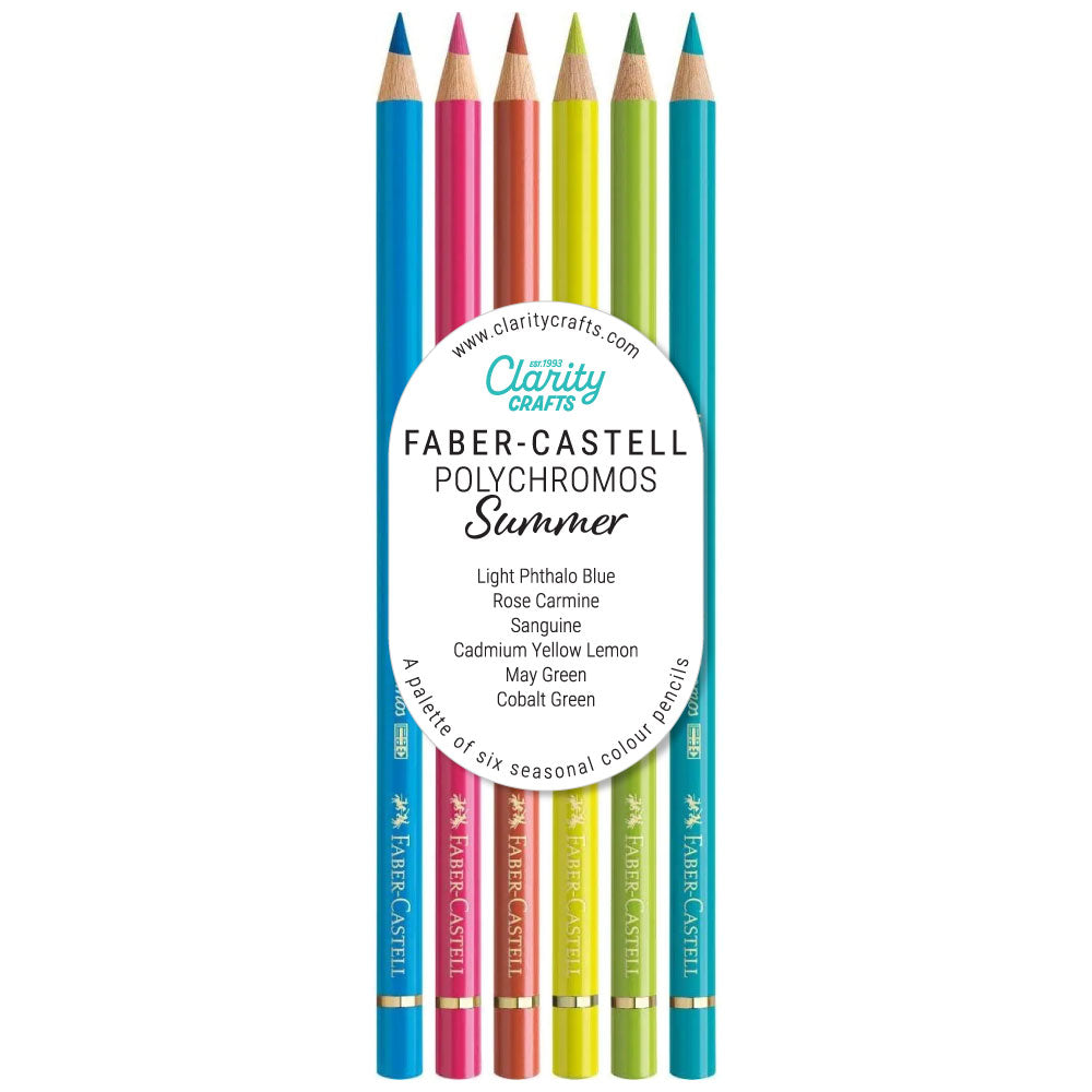Faber-Castell Polychromos - Summer - Set of 6 Artists' Pencils