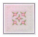 Josie's Triangle Lace Duet A5 Square Groovi Grid