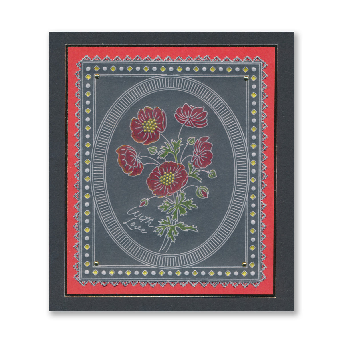 Poppy Posy Midi Groovi Plate