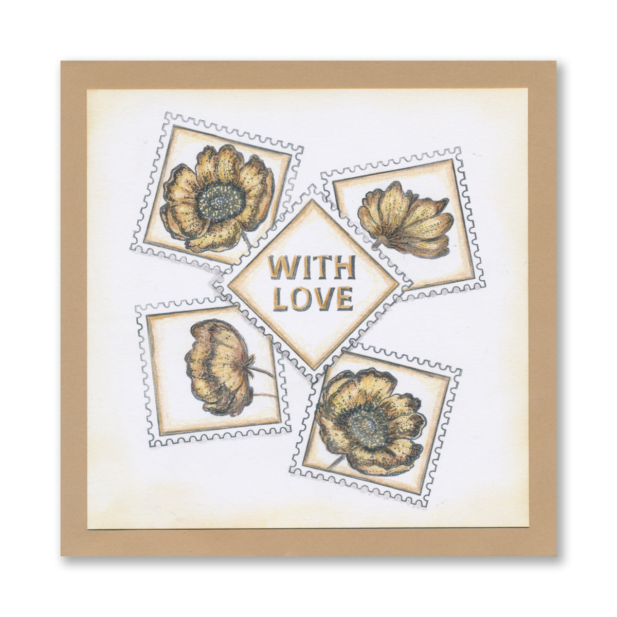 Poppy Posy A5 Stamp Set