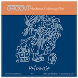Primrose - Flower Poppet A6 Square Groovi Plate
