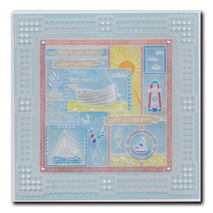 Linda's Easy Layout Set 2 A5 Square Groovi Plate Trio