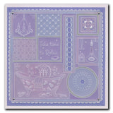 Linda Williams' Time to Relax - Easy Layout A5 Square Groovi Plate