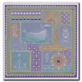 Linda Williams' Happy Retirement - Easy Layout A5 Square Groovi Plate