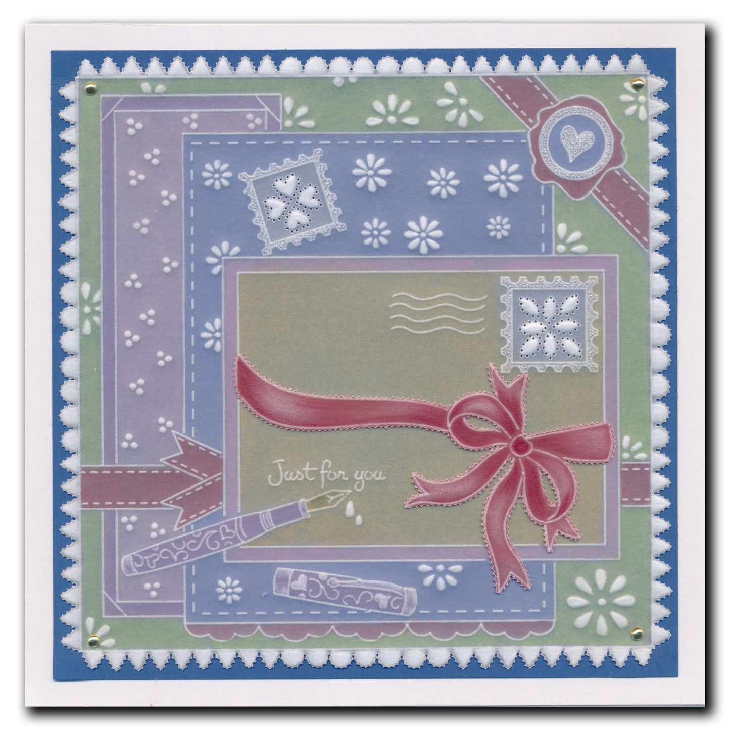 Linda's Easy Layout Set 1 A5 Square Groovi Plate Trio