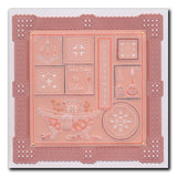 Linda Williams' Time to Relax - Easy Layout A5 Square Groovi Plate