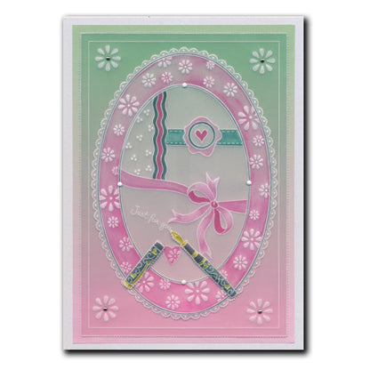 Linda's Easy Layout Set 1 A5 Square Groovi Plate Trio