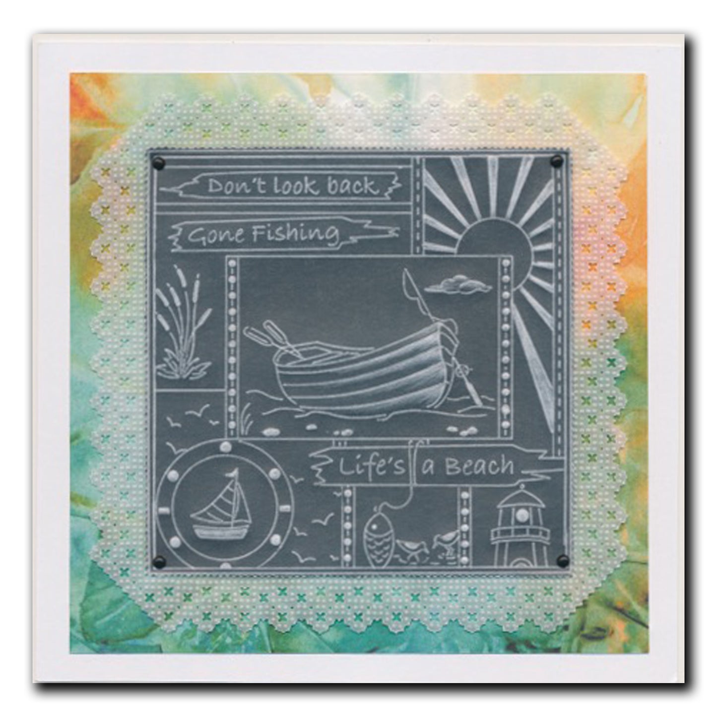 Linda's Easy Layout Set 2 A5 Square Groovi Plate Trio