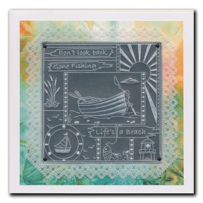 Linda's Easy Layout Set 2 A5 Square Groovi Plate Trio