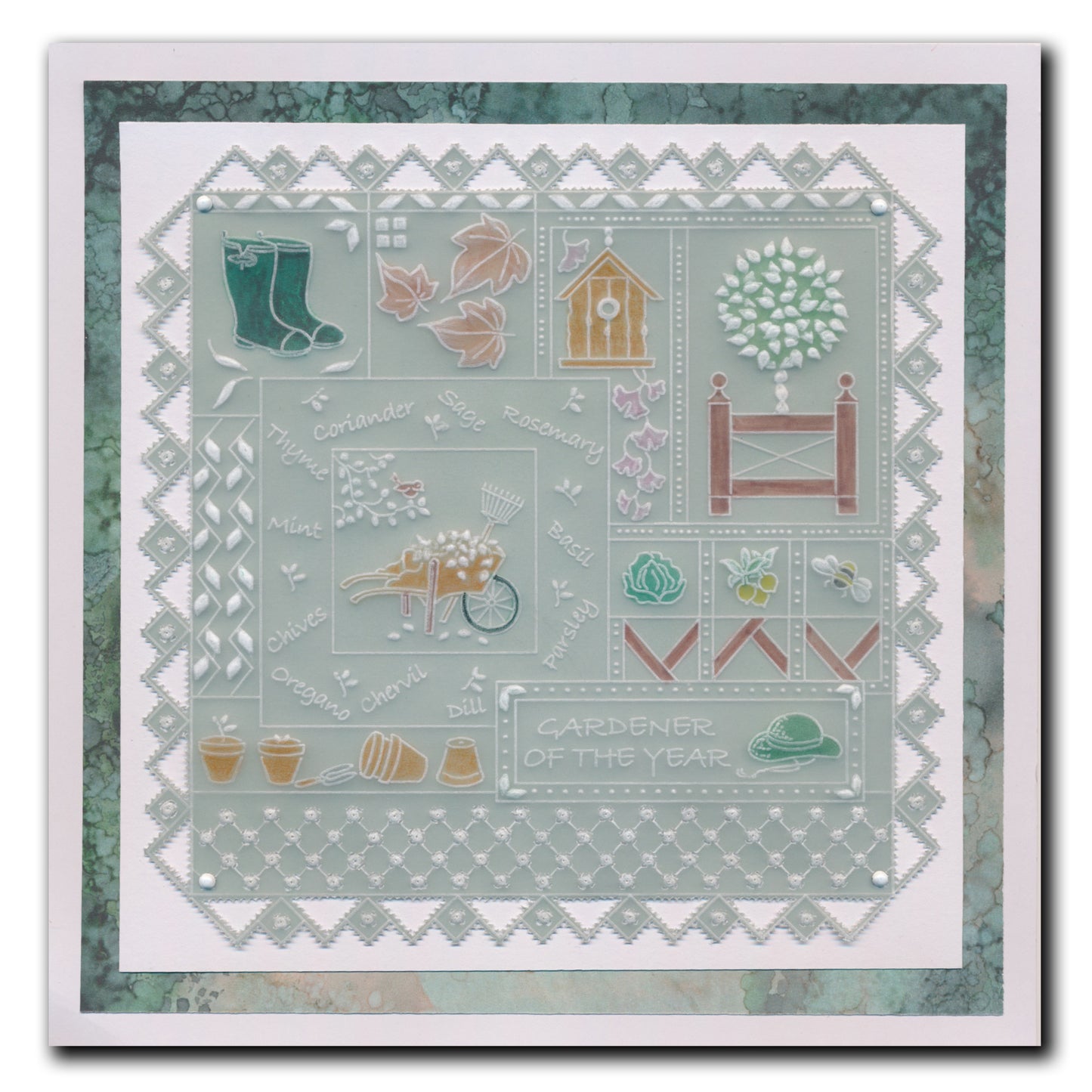 Linda's Easy Layout Set 2 A5 Square Groovi Plate Trio