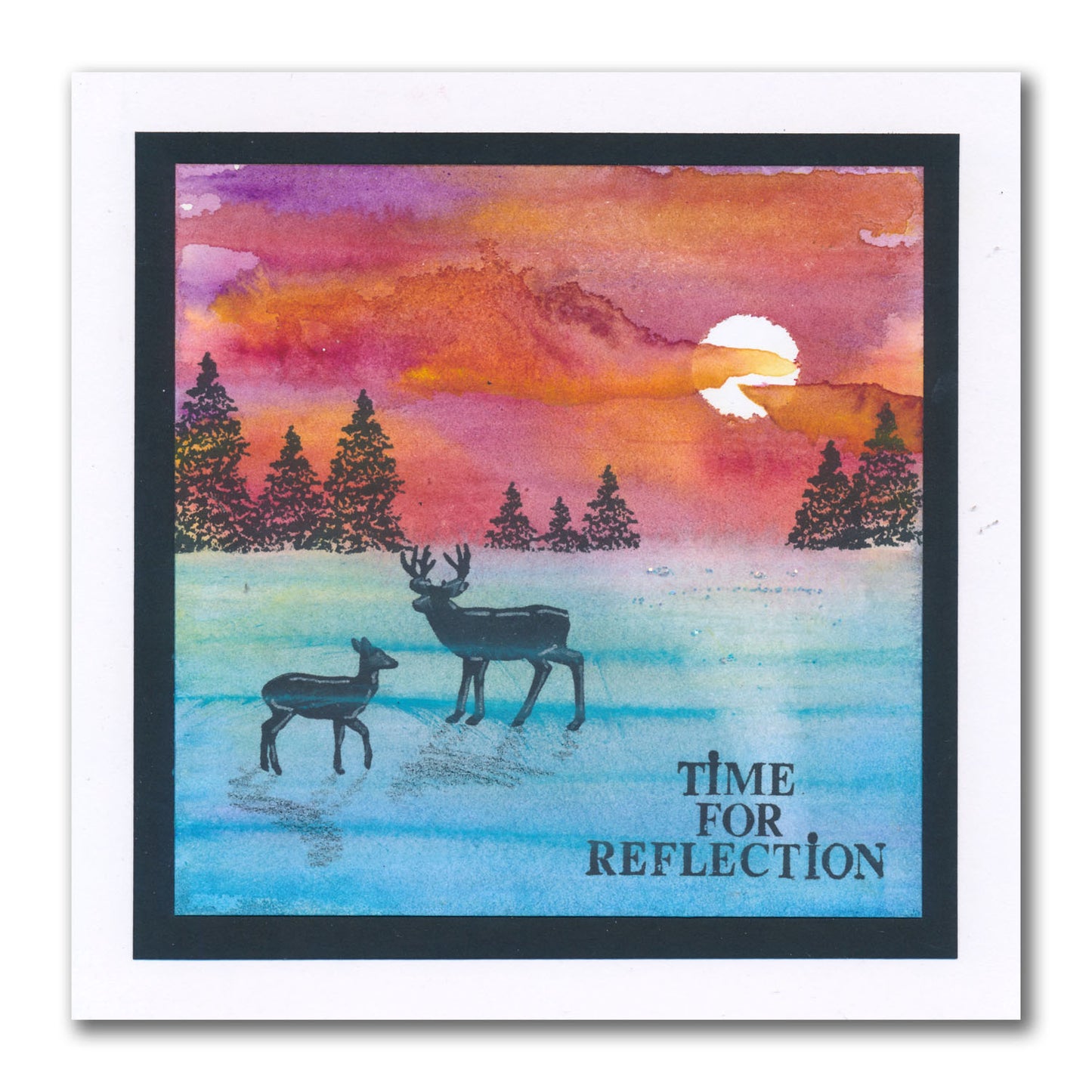 Set 4 - Quotes - Merry Little Christmas - A5 Square Stamp Set