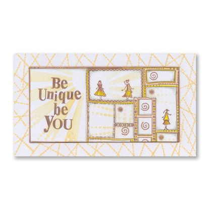 Bijou Doodle Layout Montage A4 Slim Stamp Set