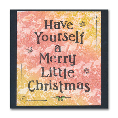 Set 4 - Quotes - Merry Little Christmas - Printed Postcards