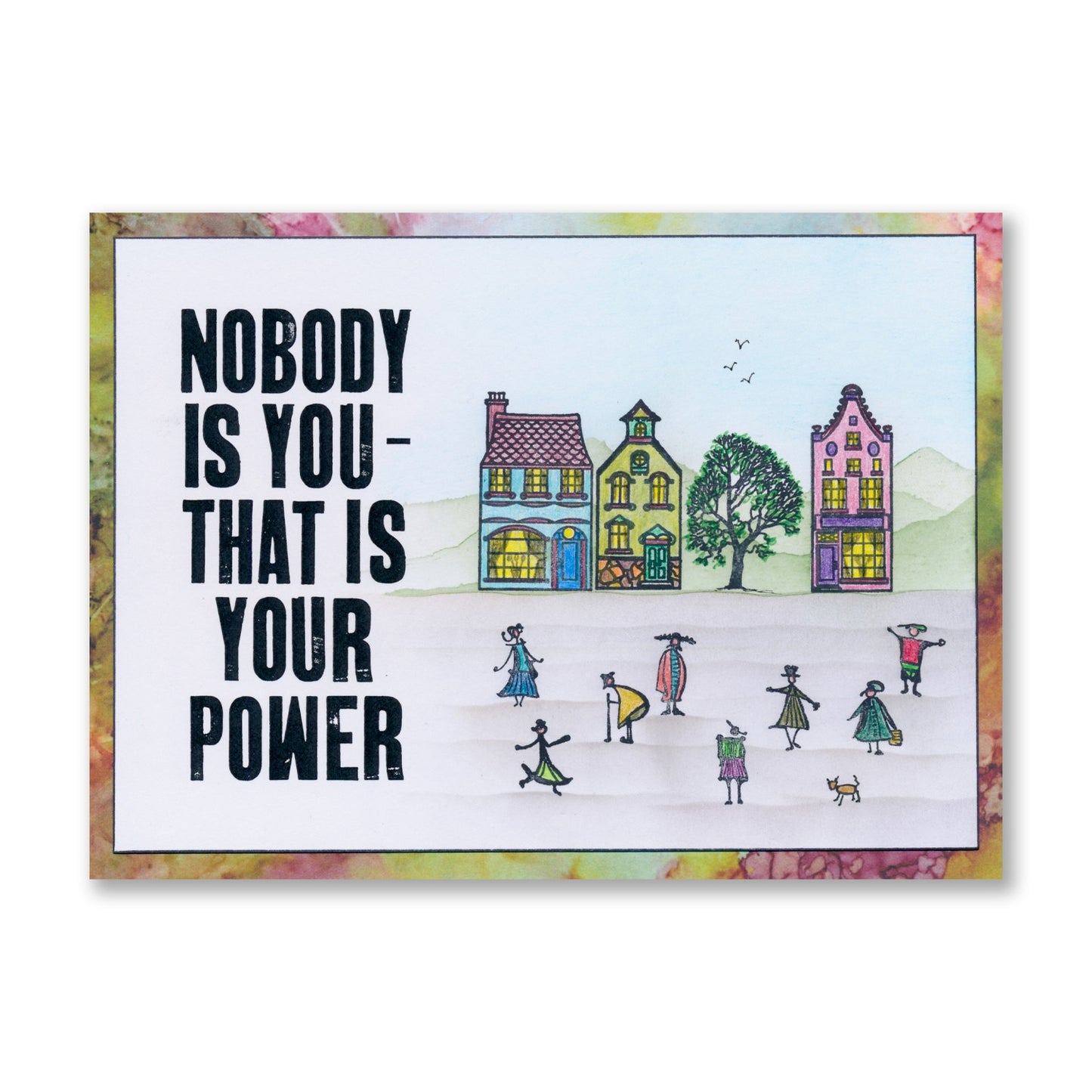 Set 8 - Quotes - You Are Brilliant - Printed Postcards