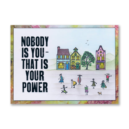 Set 8 - Quotes - You Are Brilliant - Printed Postcards