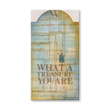 Set 8 - Quotes - You Are Brilliant - A5 Square Stamp & Postcards Duo