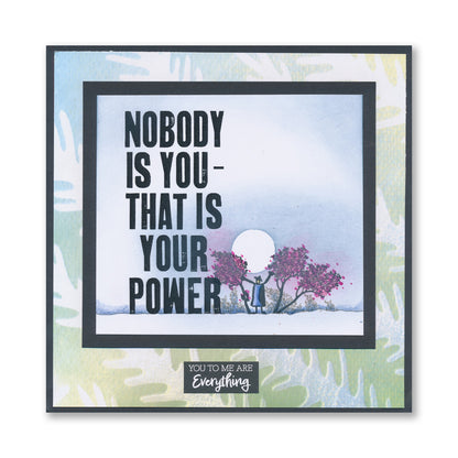 Set 8 - Quotes - You Are Brilliant - A5 Square Stamp & Postcards Duo