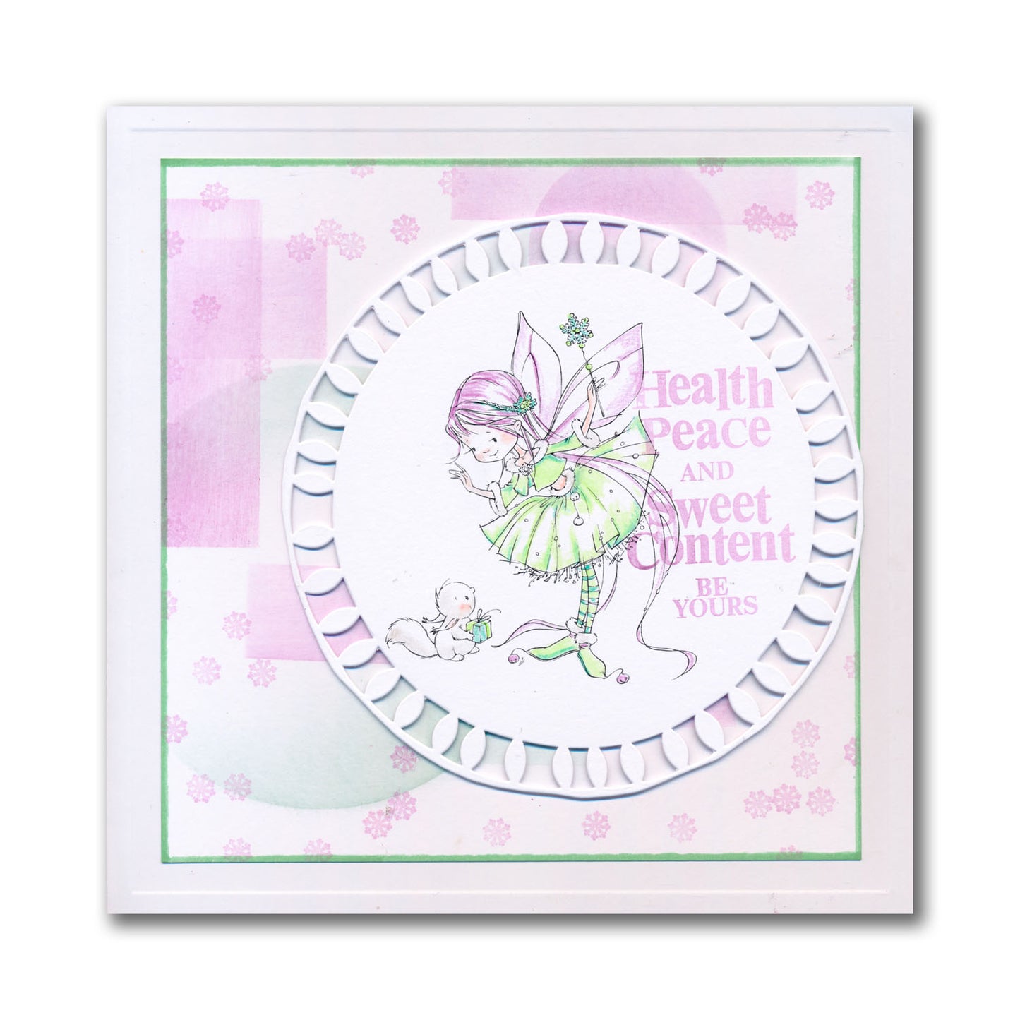 Set 4 - Quotes - Merry Little Christmas - A5 Square Stamp Set