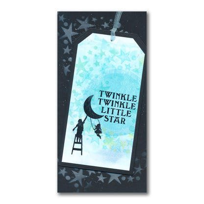 Set 4 - Quotes - Merry Little Christmas - A5 Square Stamp Set