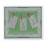 Jazz's Merry Christmas Toppers & Tags A4 Square Groovi Plate