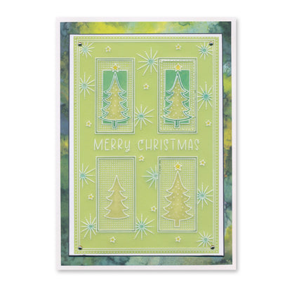 Jazz's Merry Christmas Toppers & Tags A4 Square Groovi Plate
