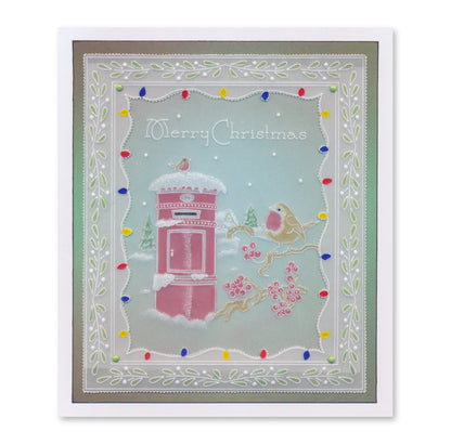Jazz's Merry Christmas Toppers & Tags A4 Square Groovi Plate