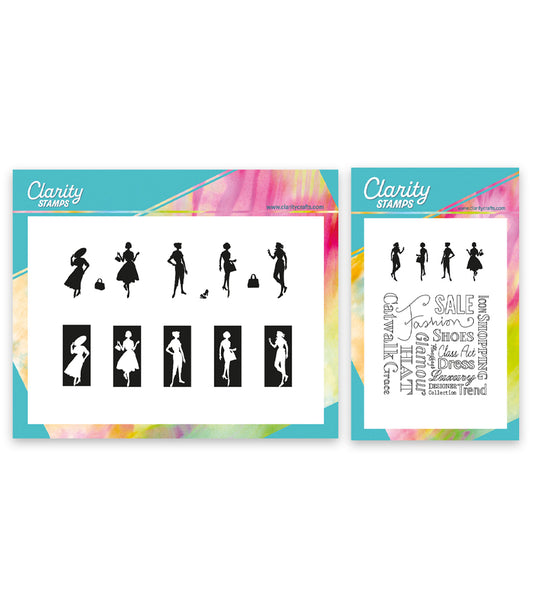 Catwalk A5 & A6 Square Stamp Duo