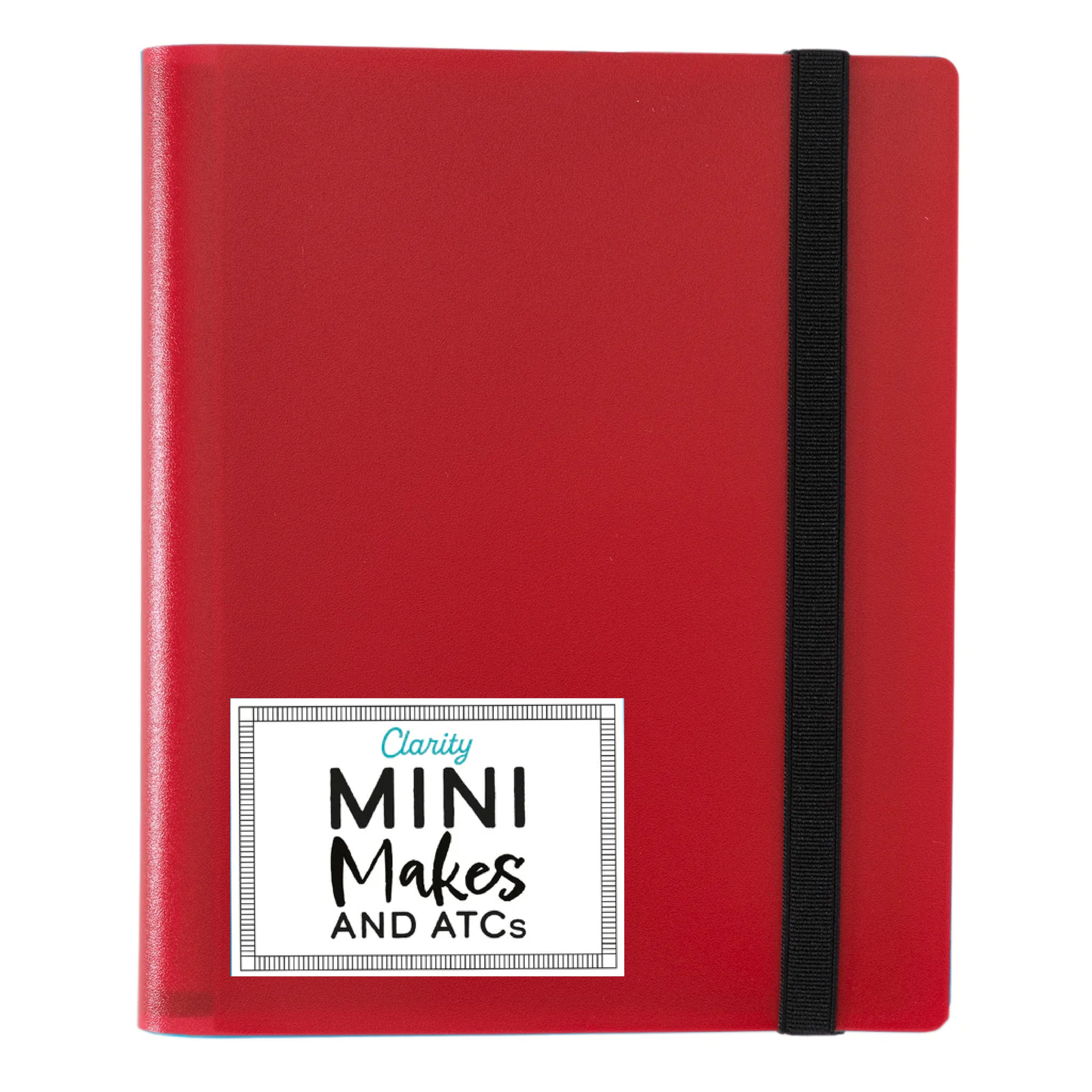 Clarity Mini Makes Storage Folder - Red – Clarity Crafts