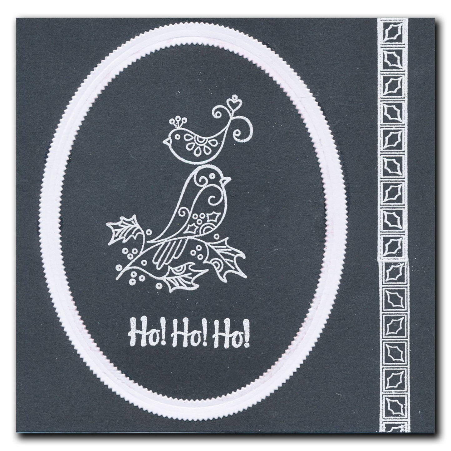 Tina's Robins - Two Way Overlay Christmas Ornaments A6 Stamp Set