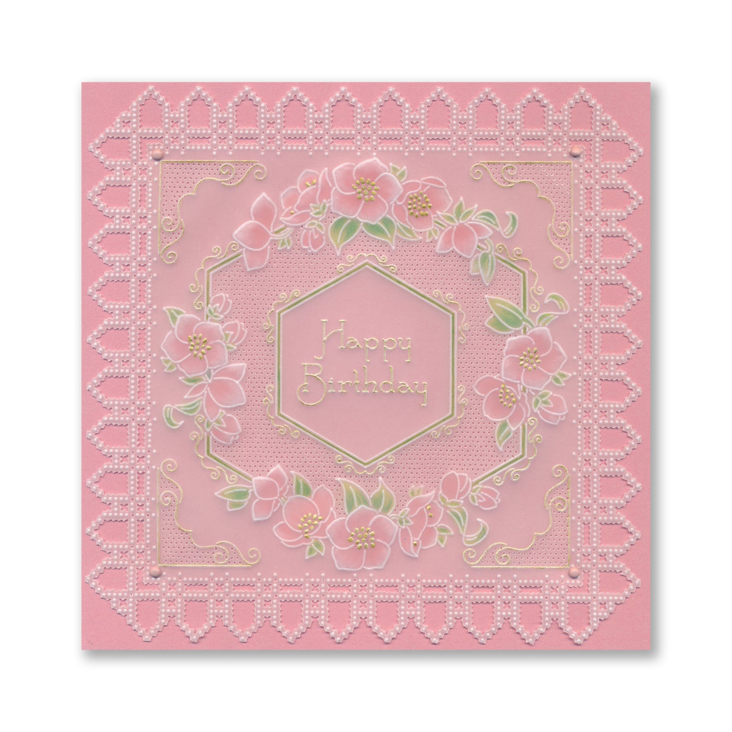 Linda's Floral Shape - Rose Heart Midi Groovi Plate