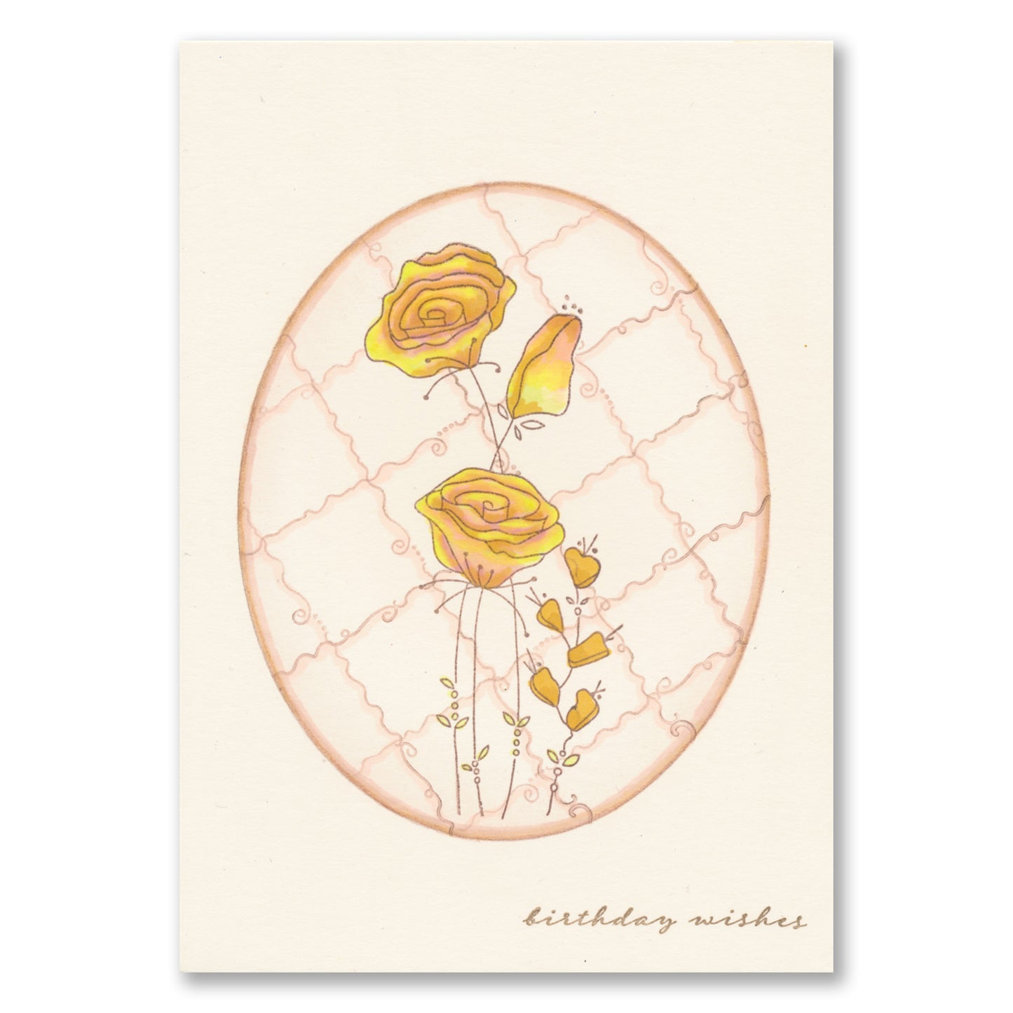 Barbara's SHAC Rose Floral Panels Stamp, Mask & Stencil Trio