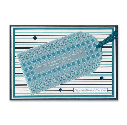 Jayne's Rose & Lattice A5 & A5 Square Groovi Plate Collection